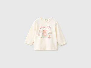 Organic cotton printed T-shirt
