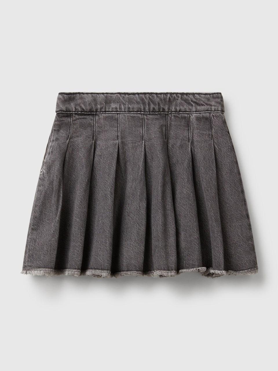 Saia de jeans com pregas - ucb_image_BS