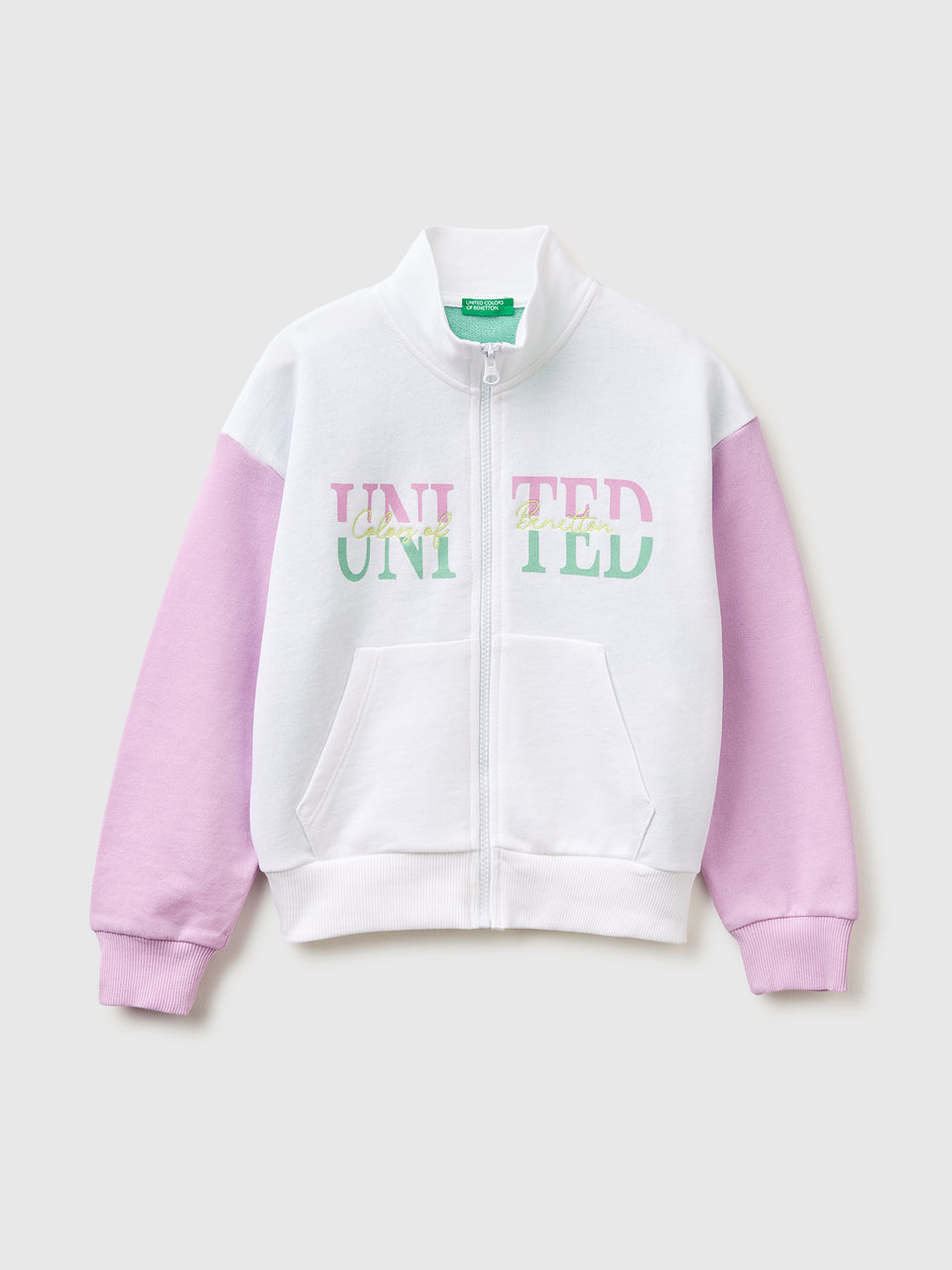 Zip-up sweatshirt with print - ucb_image_FS