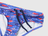 Swim briefs with fish print - ucb_image_DS1