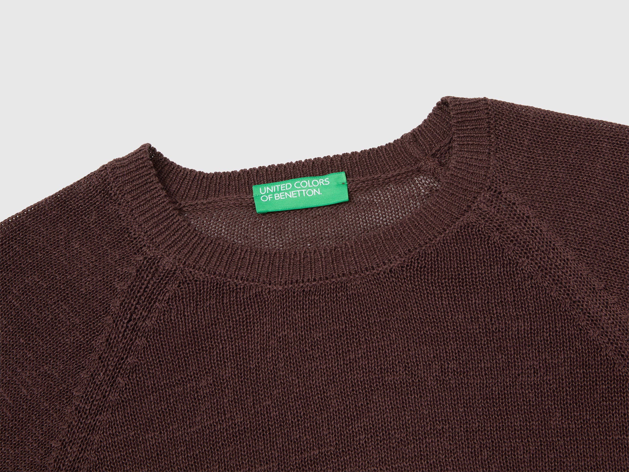 Oversized sweater in linen blend - ucb_image_DS1