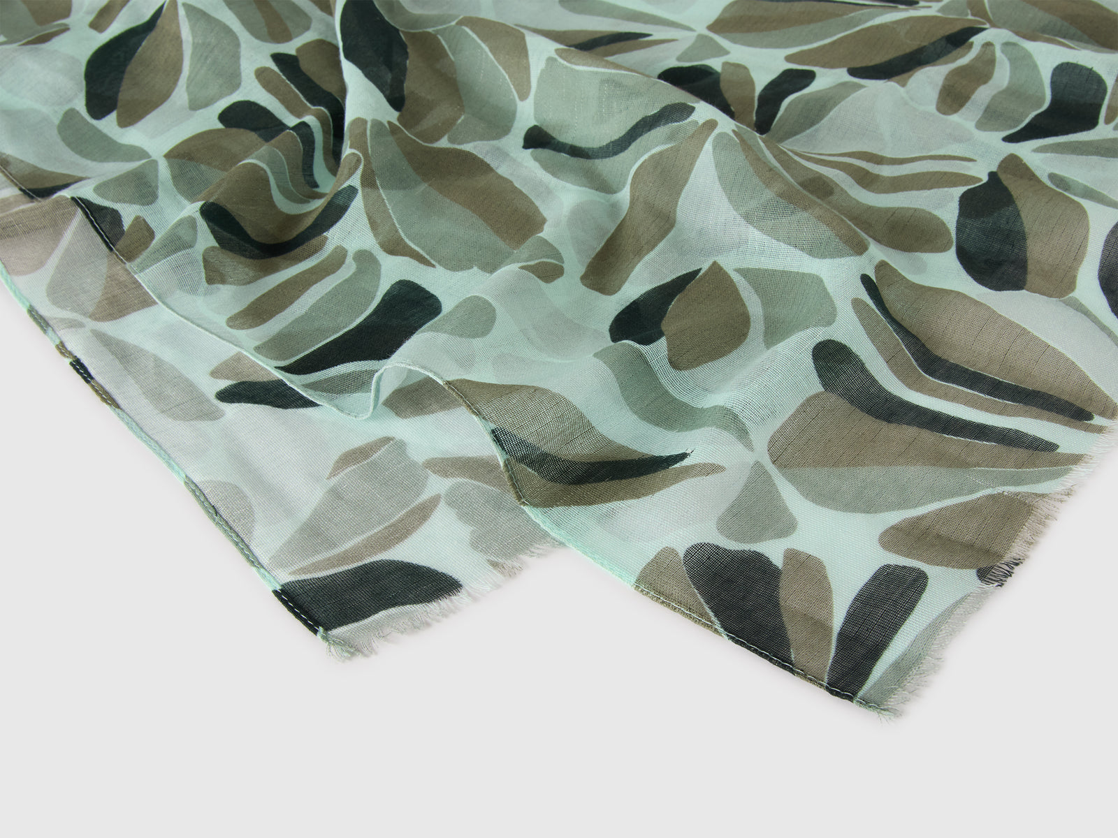 Floral linen blend scarf - ucb_image_DS1