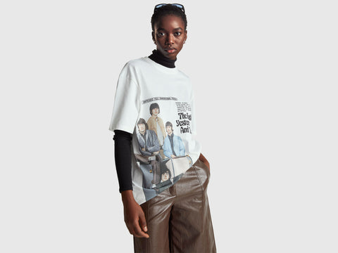 T-shirt "The Beatles” em algodão - ucb_image_F