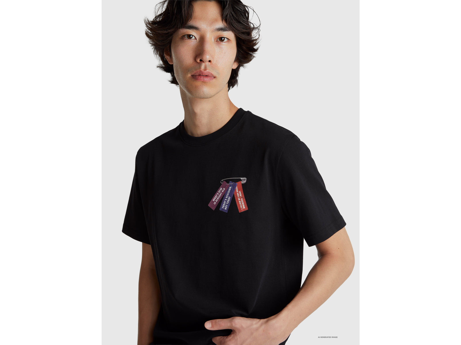 Relaxed fit t-shirt with front and back print