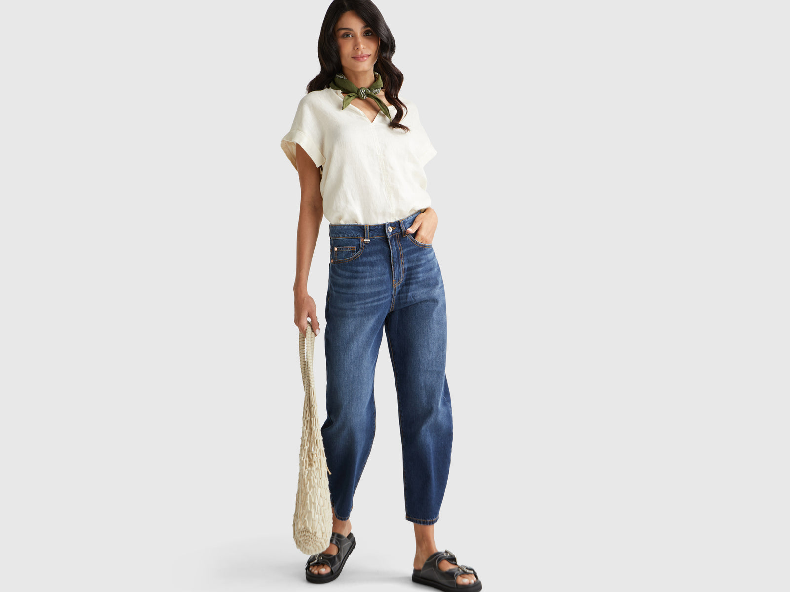 Balloon fit jeans