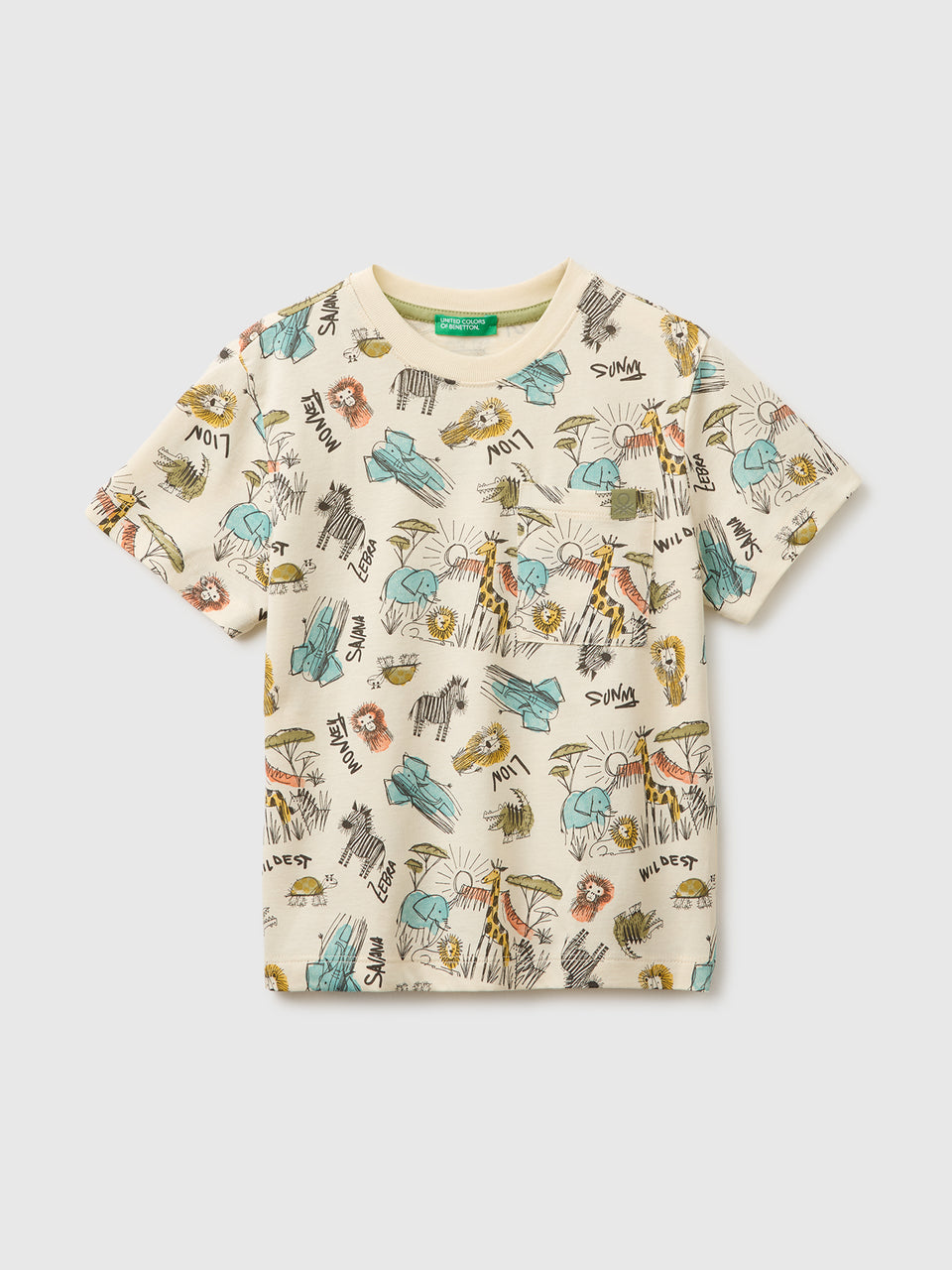 Safari print T-shirt - ucb_image_FS