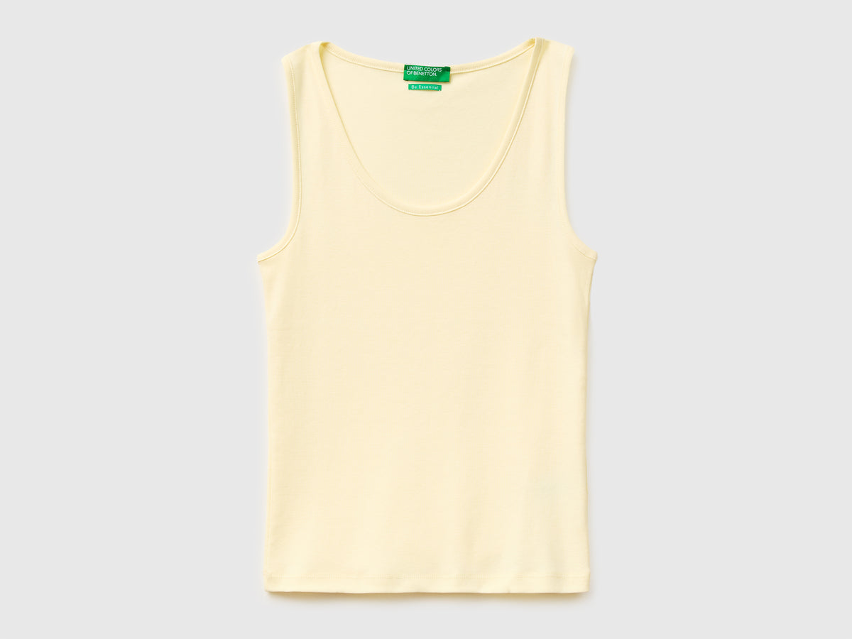 Slim fit ribbed tank top - ucb_image_FS