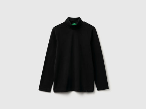 T-shirt de gola alta com manga comprida - ucb_image_FS