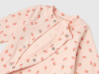 Patterned onesie in stretch organic cotton - ucb_image_DS1