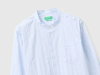 Striped shirt with mandarin collar - ucb_image_FY