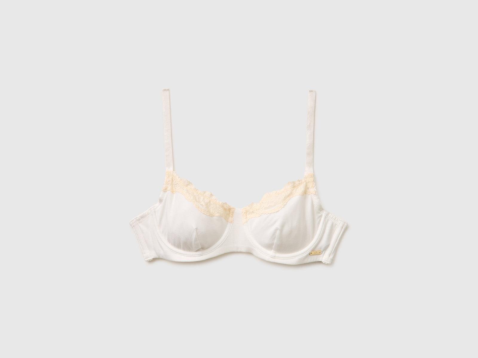 Silk blend bra with lace - ucb_image_FS
