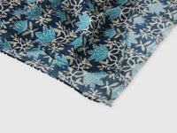 Patterned linen blend scarf - ucb_image_DS1