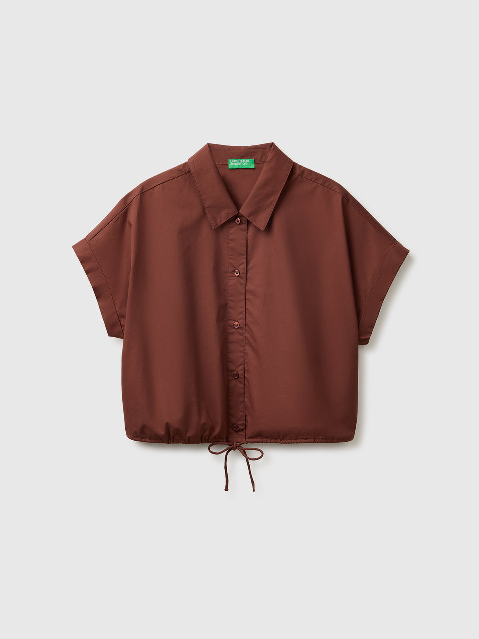Cropped shirt with drawstring - ucb_image_FS