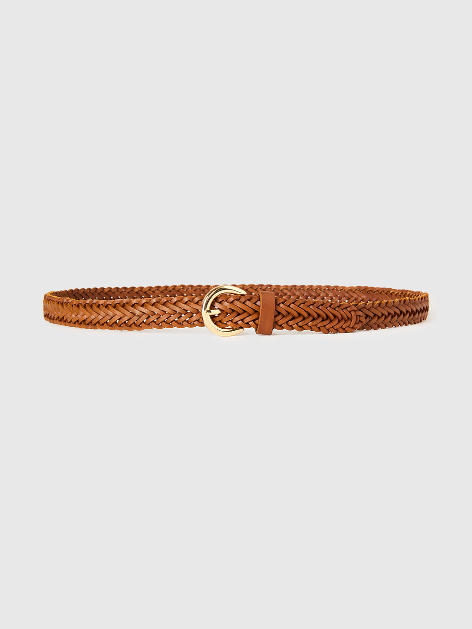 Braided leather belt - ucb_image_FS