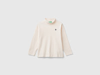 T-shirt de gola alta canelada - ucb_image_FS