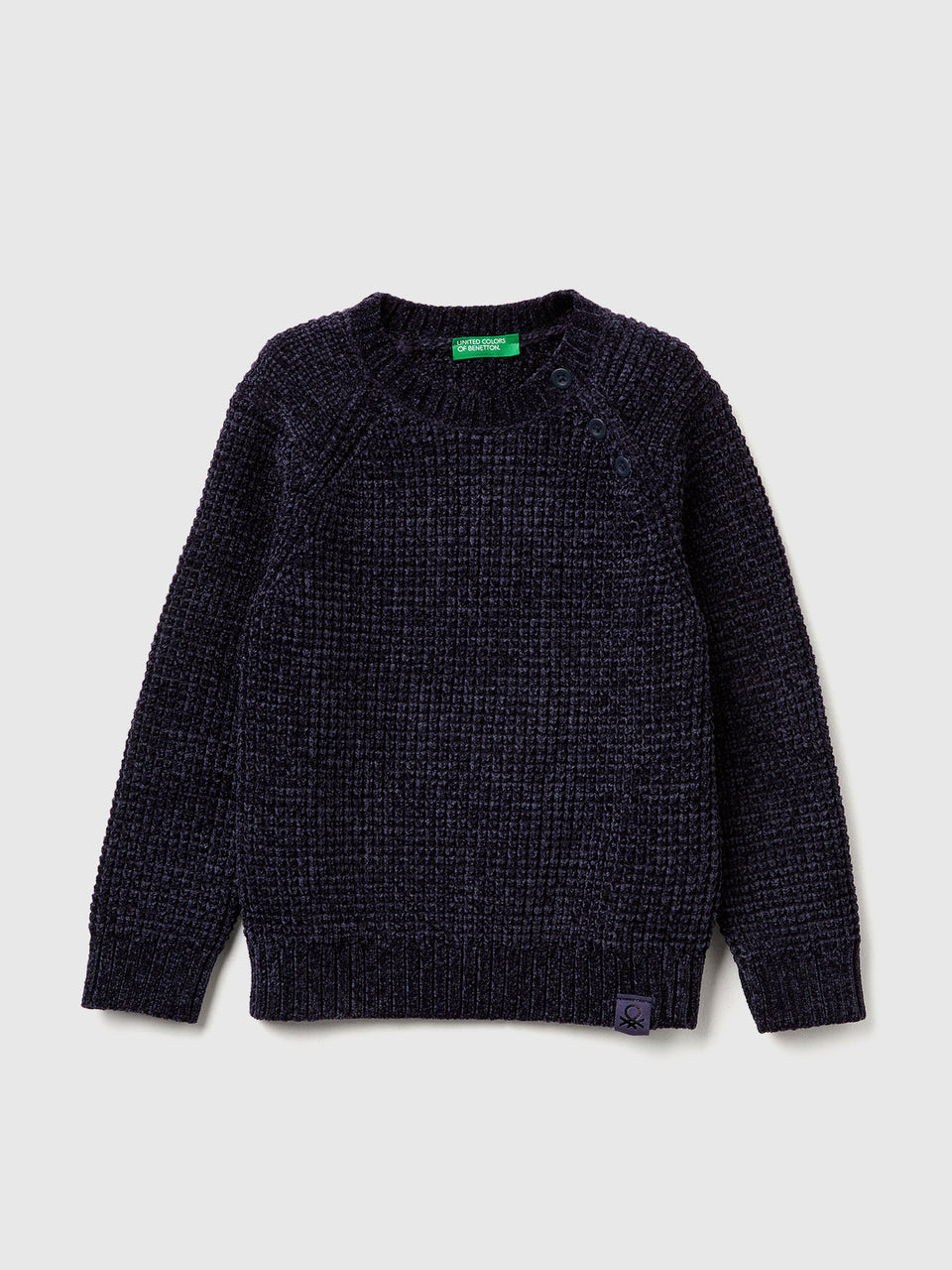 Camisola de gola redonda em chenille - ucb_image_FS