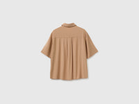 Camisa de manga 3/4 em viscose - ucb_image_BS