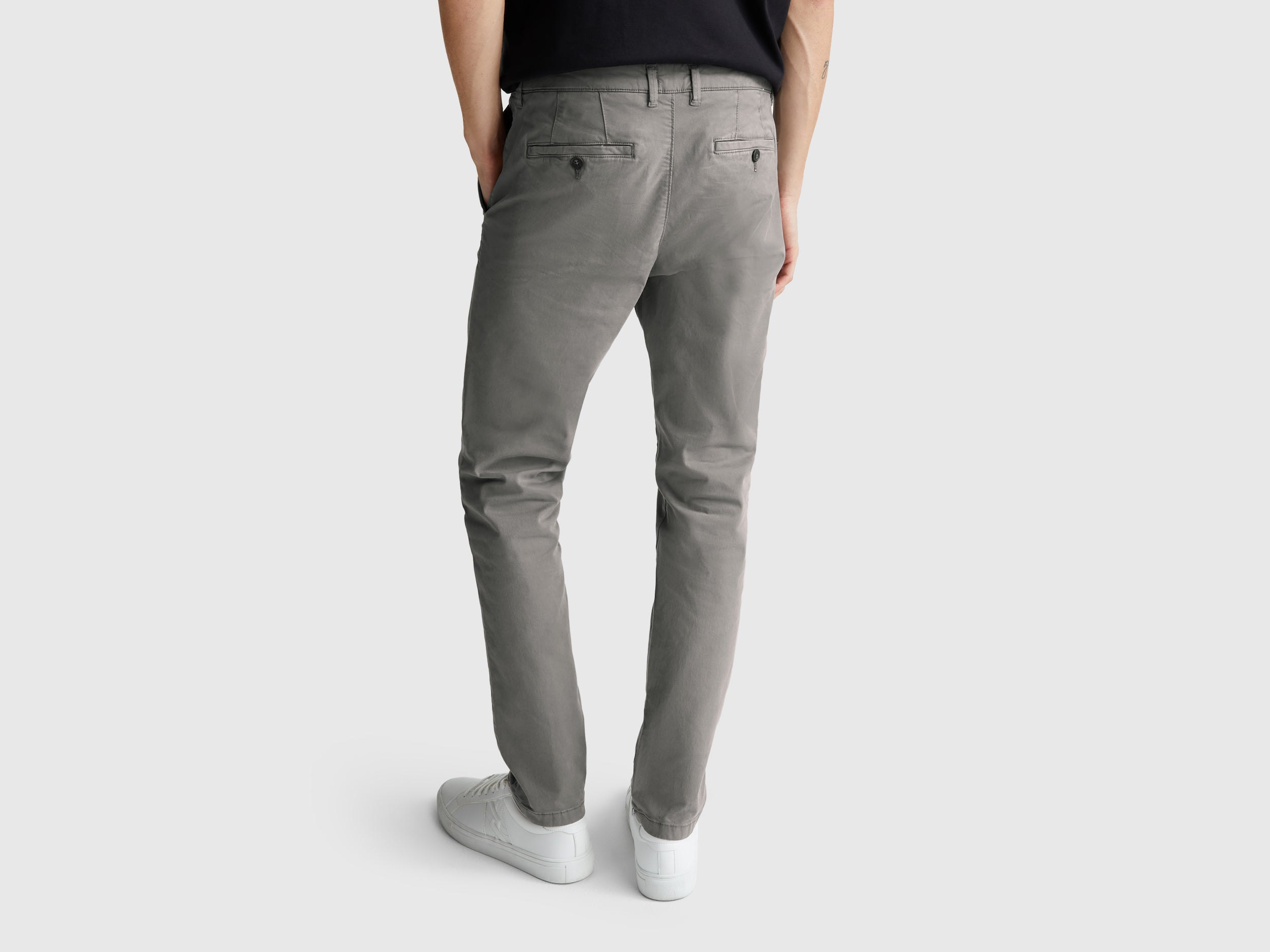 Chinos slim fit em algodão - ucb_image_B
