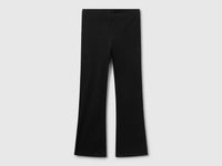 Leggings à boca-de-sino em algodão stretch - ucb_image_BS