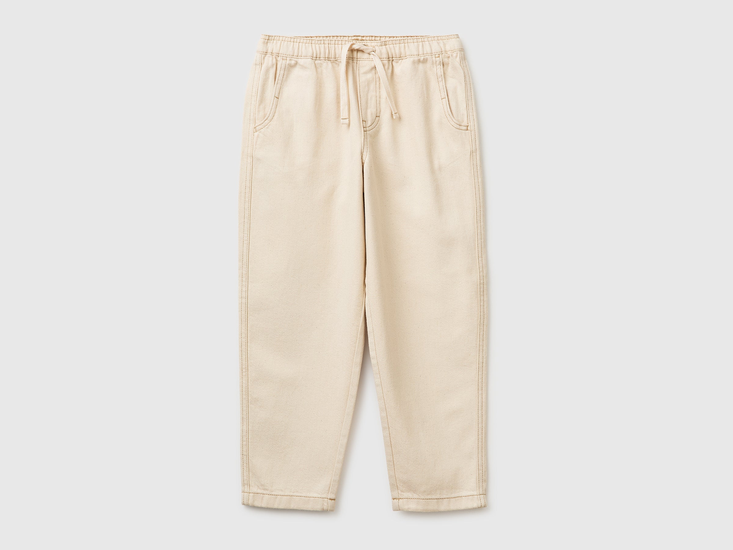 Cotton joggers with drawstring - ucb_image_FS