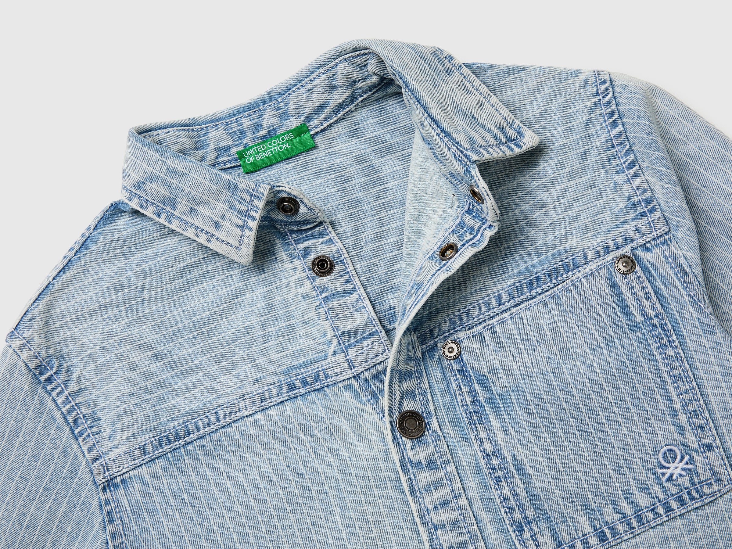 Striped denim shirt - ucb_image_DS1