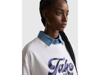 T-shirt com estampa slogan - ucb_image_FY