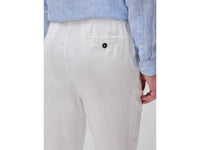 Trousers in pure linen with drawstring - ucb_image_FY