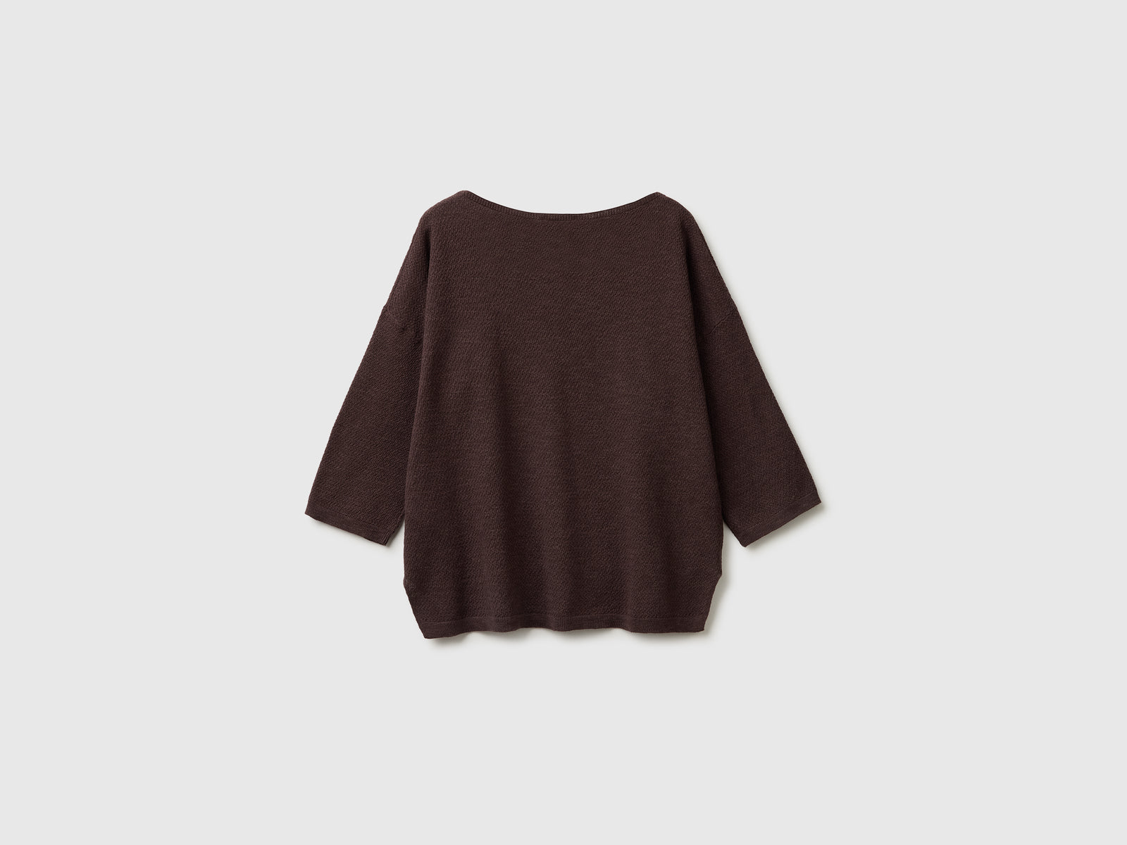 Boxy fit linen blend sweater - ucb_image_BS