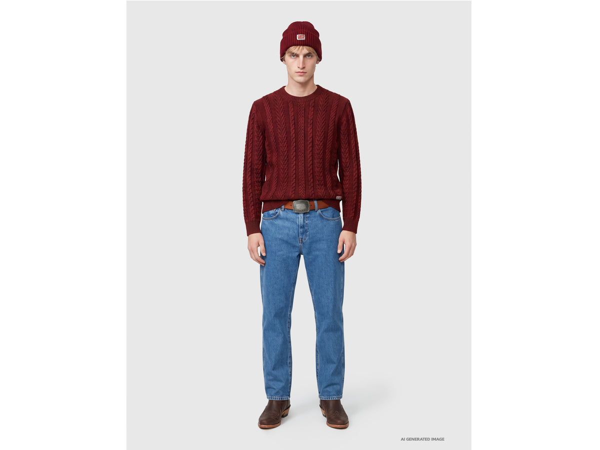Jeans bootcut lavagem azul médio - ucb_image_FY
