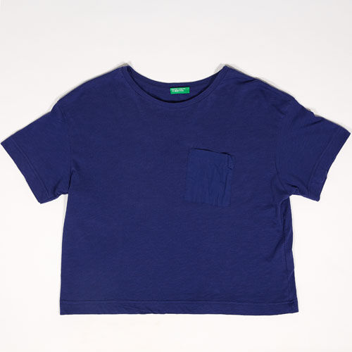 Rib Pocket T-shirt | Navy | Knickerbocker