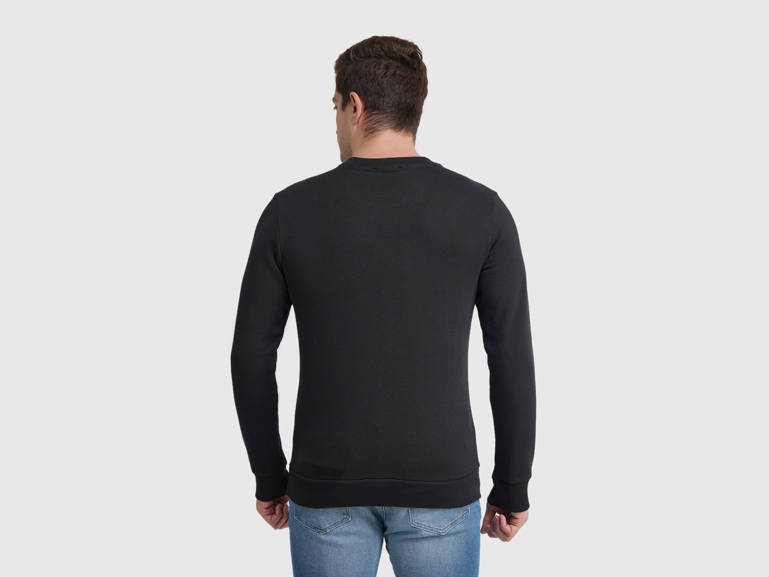 Benetton Flag Sweatshirt - Black | Benetton Benetton Flag Sweatshirt - Black | Benetton