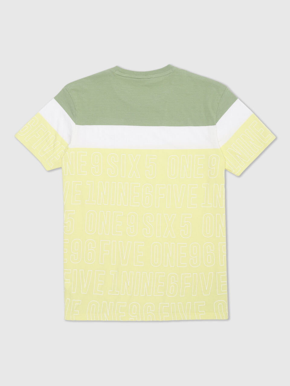 Color Blocked AOP Jersey Tee image number 2