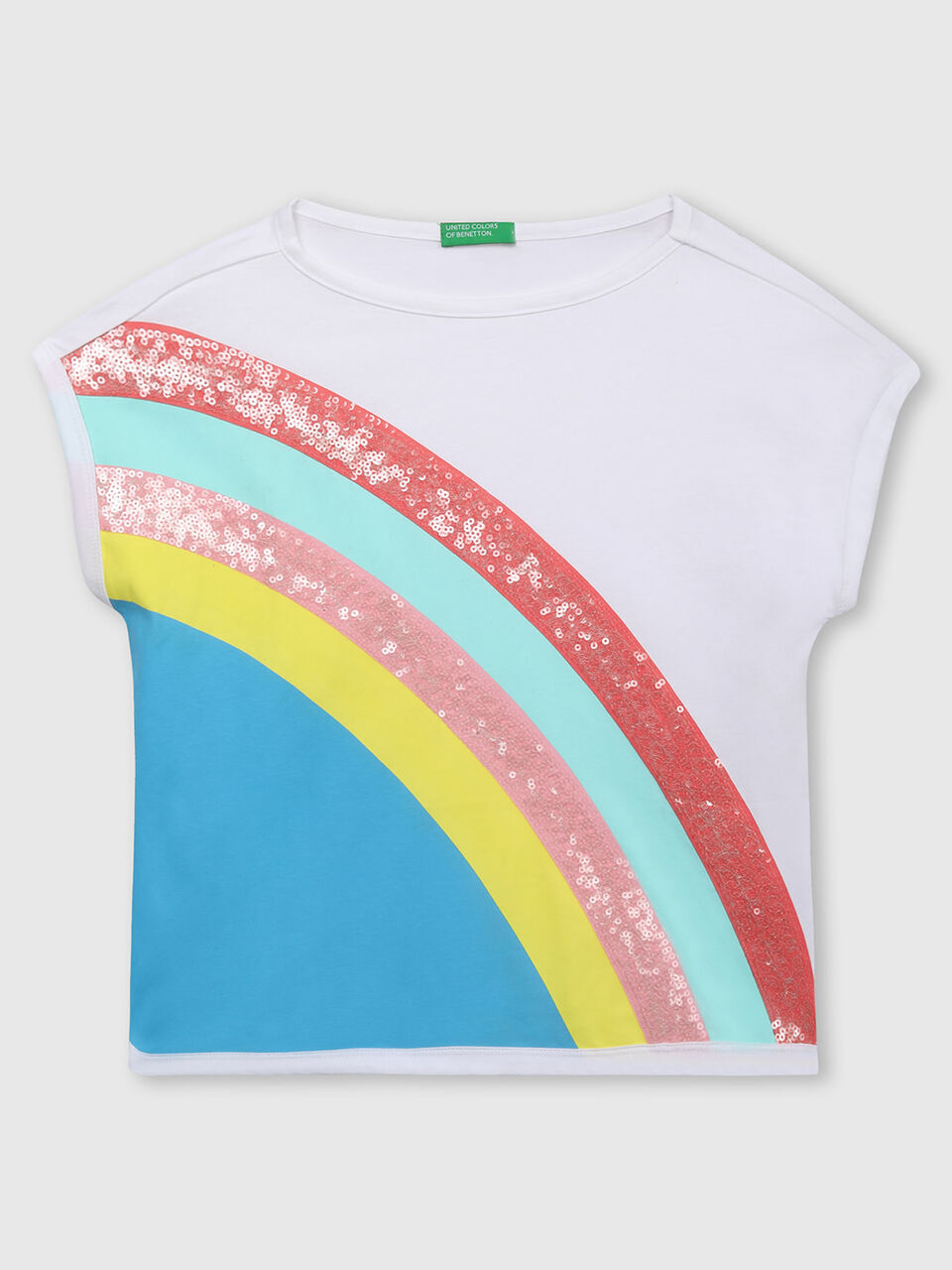 Cut And Sew Rainbow Tee image number 1