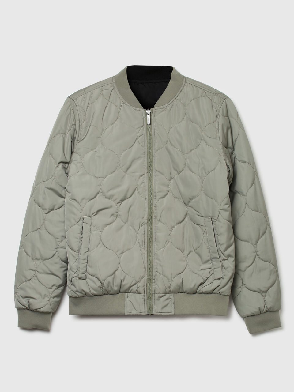 REVERSIBLE HONEYCOMB QUILT JACKET image number 1