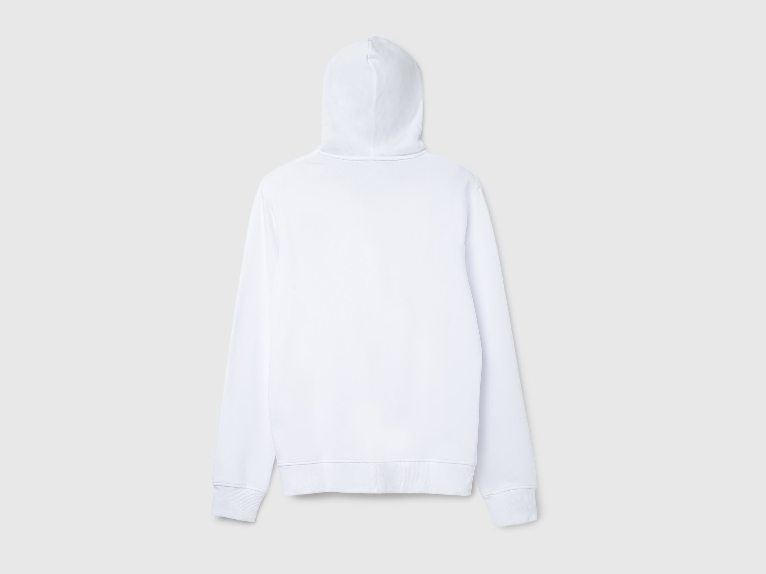 White hooded top best sale