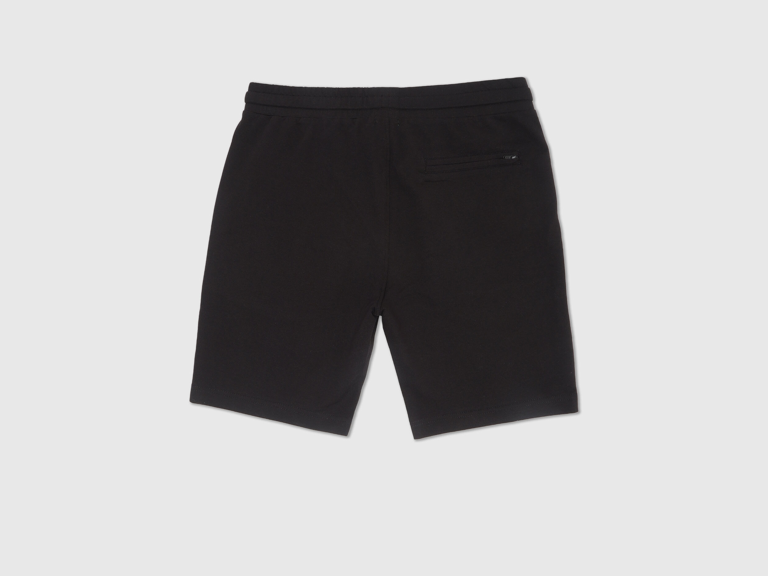 Black Bermuda Shorts Black Benetton