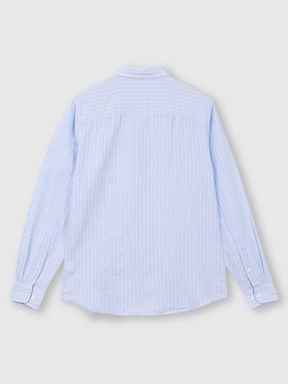 Linen Blend Stripe Shirt image number 2