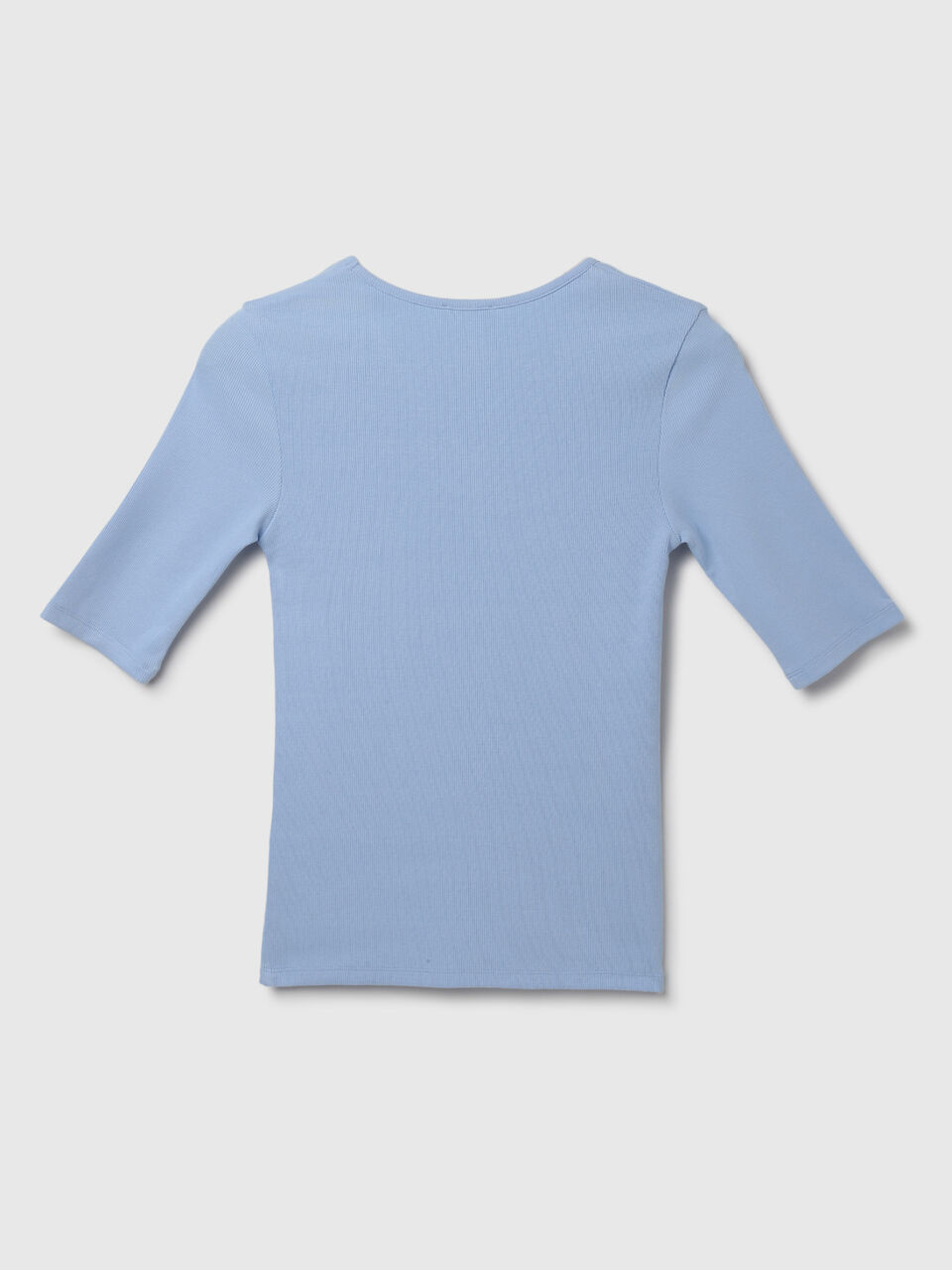 H/SLV GATHERED FRONT V NECK TOP image number 2