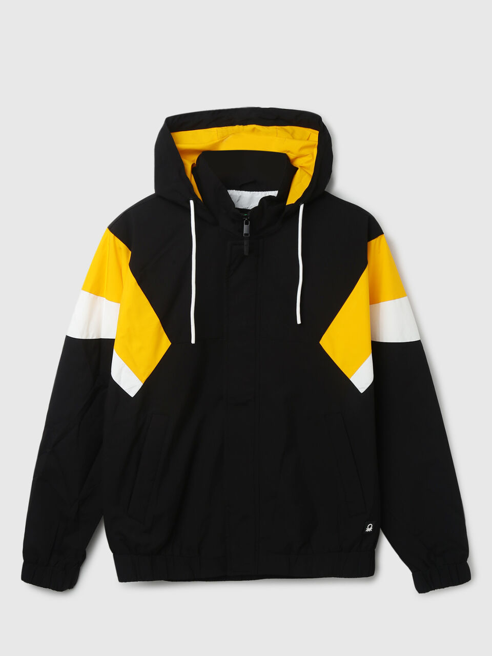 RAGLAN SLEEVE COLOR BLOCK JACKET image number 1