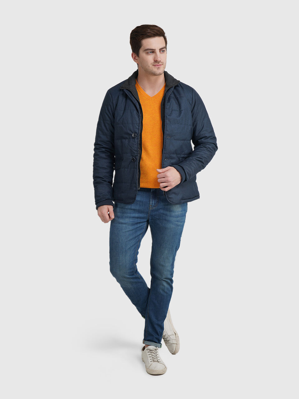 Puffer Blazer Jacket image number null