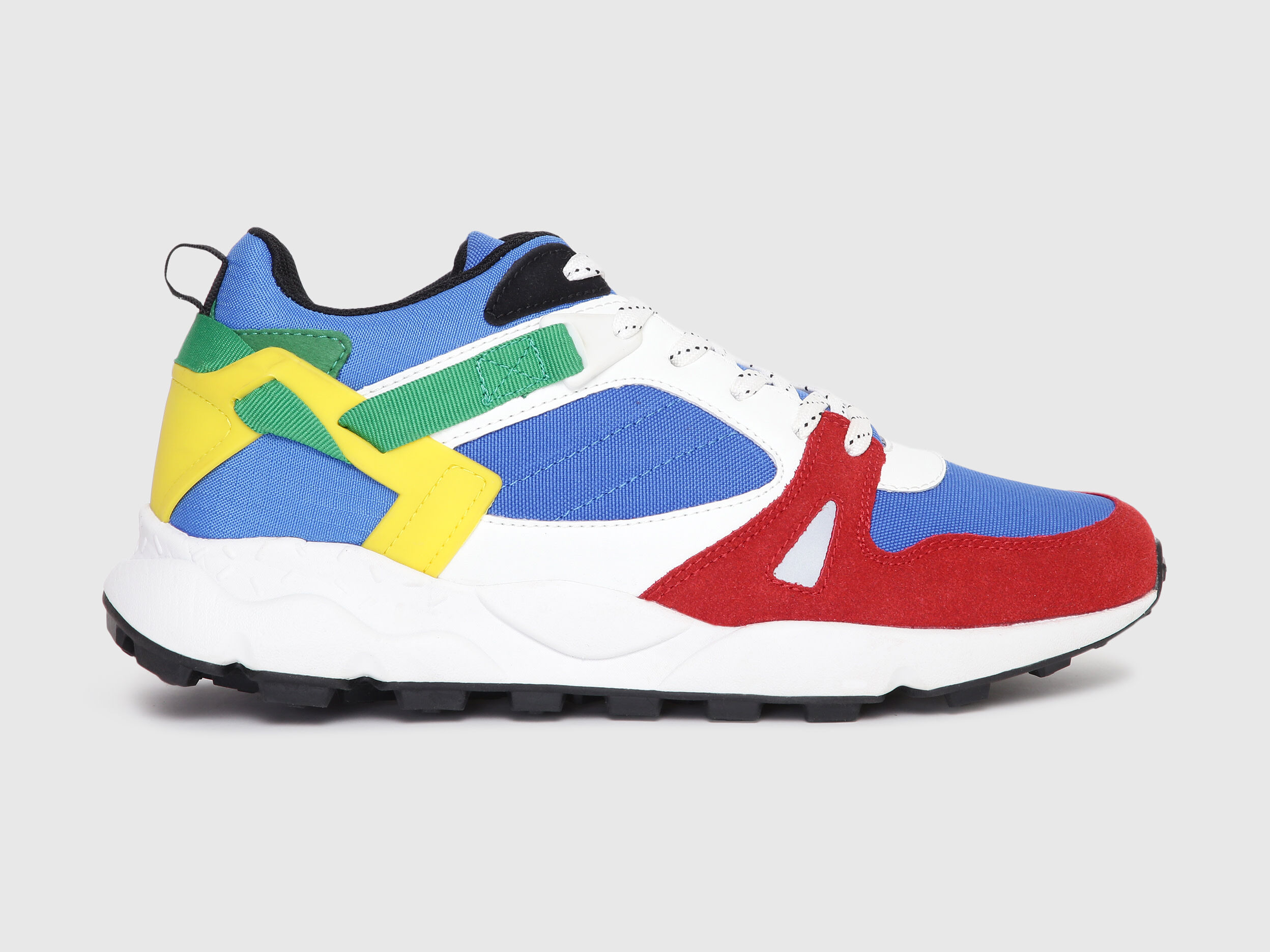 Benetton blue sneakers discount