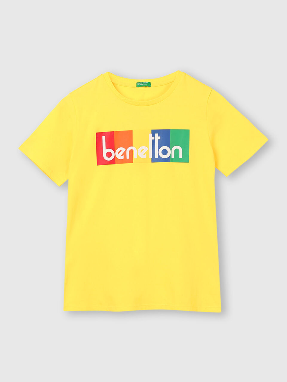 Pure Cotton Tee Shirt with Banner image number 1