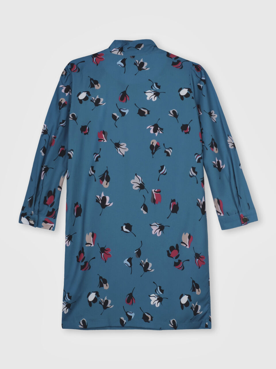 Floral Dress with Pussy Bow image number 2