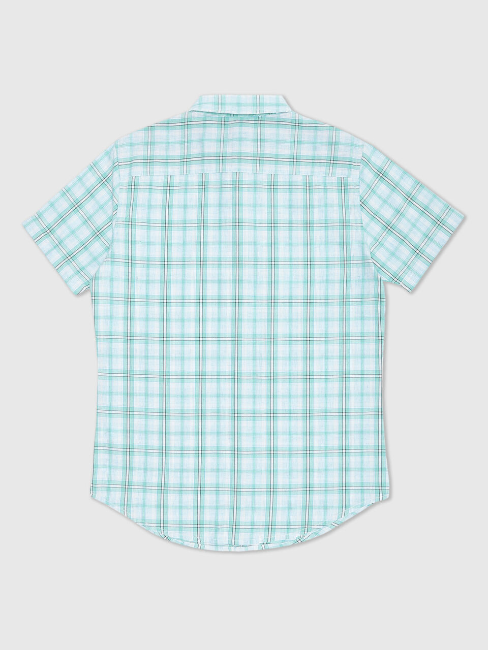 Half Sleeve Lyocell Check Shirt image number 2
