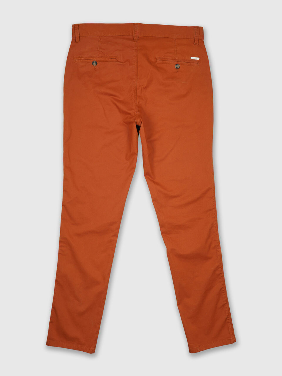 Slim fit twill trousers image number 2