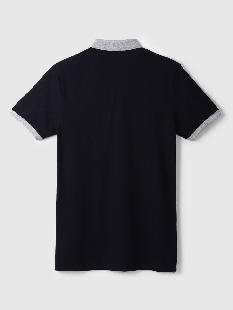 Contrast Collar Pique Polo image number 2