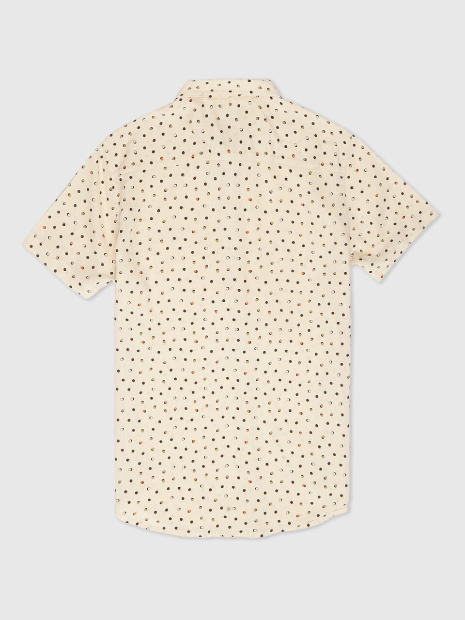 Half Sleeves Lyocell Circular Print Shirt image number 2