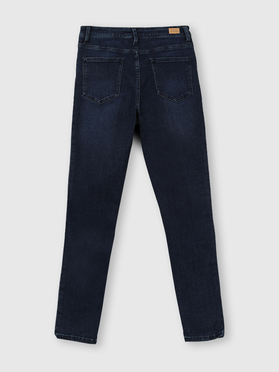 Cotton Skinny Fit Jeggings in Blue Tones image number 2