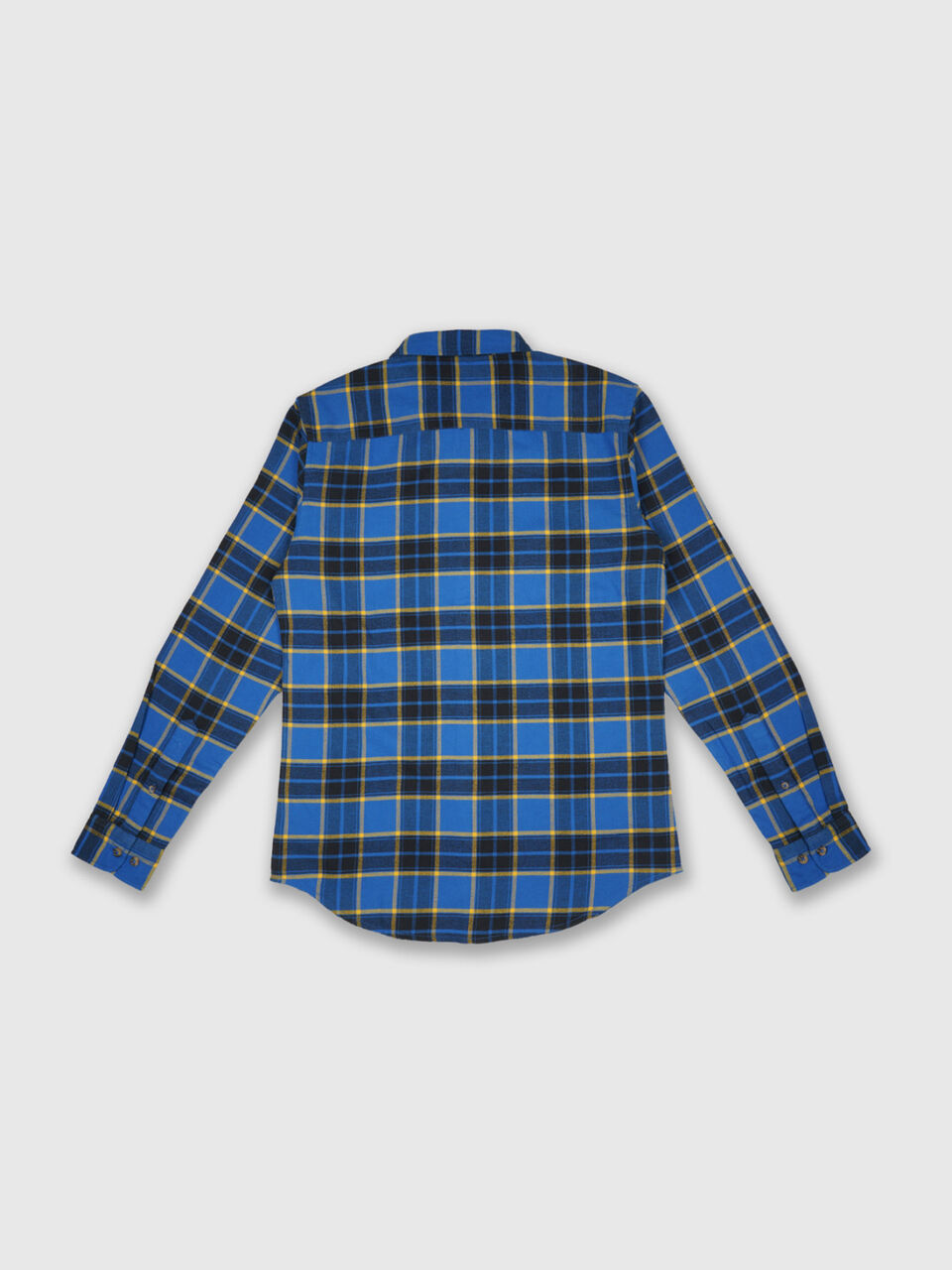 Fill Sleeve Exploded Flanel Check Shirt image number 2