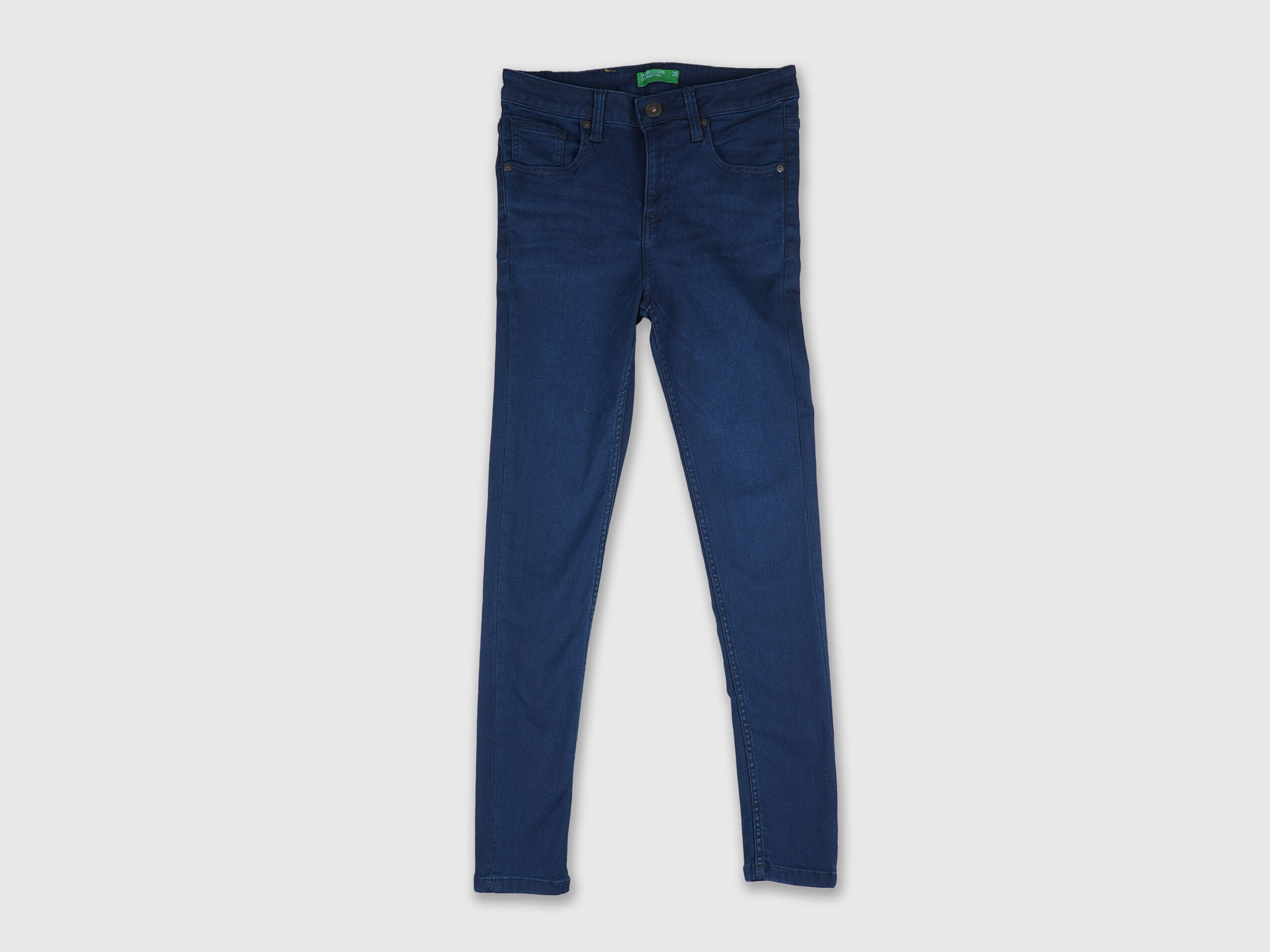 Skinny Fit Jeggings Dark Blue Benetton